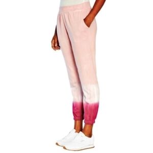 NWT Wildfox Olivia Womens  Peach Circular Tie Dye Joggers